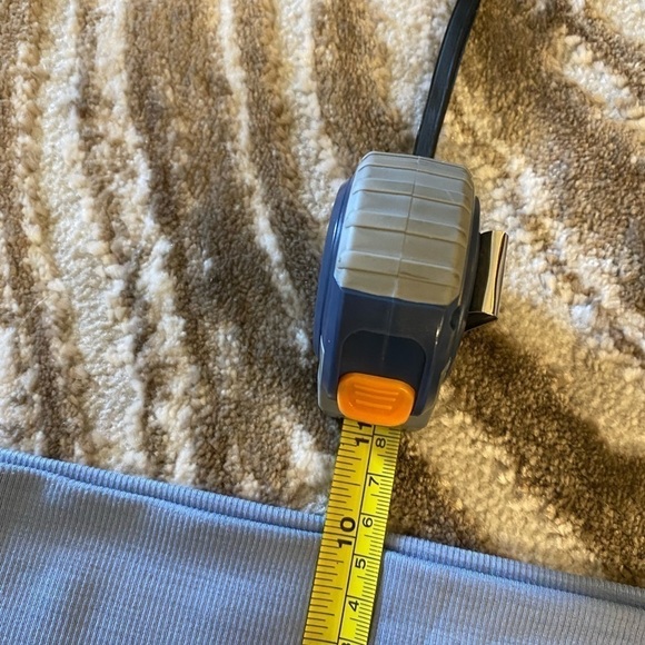 Beyond Yoga Women’s Heather Rib Midi High Waisted Legging Blue Size XS Tight - Picture 7 of 9